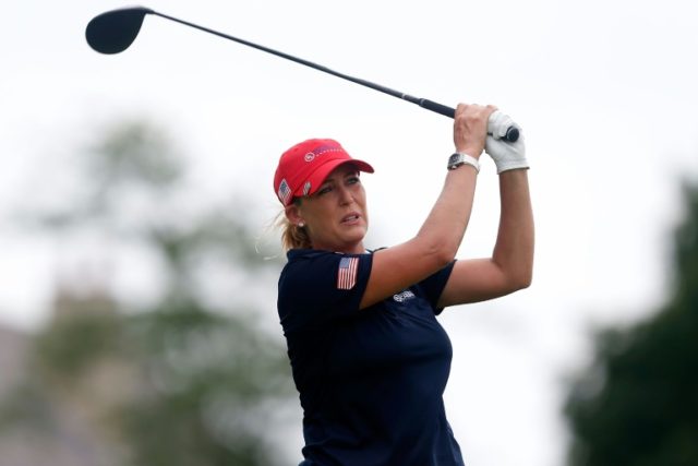 American Cristie Kerr birdies the par-5 16th hole to give the US the title-clinching victo