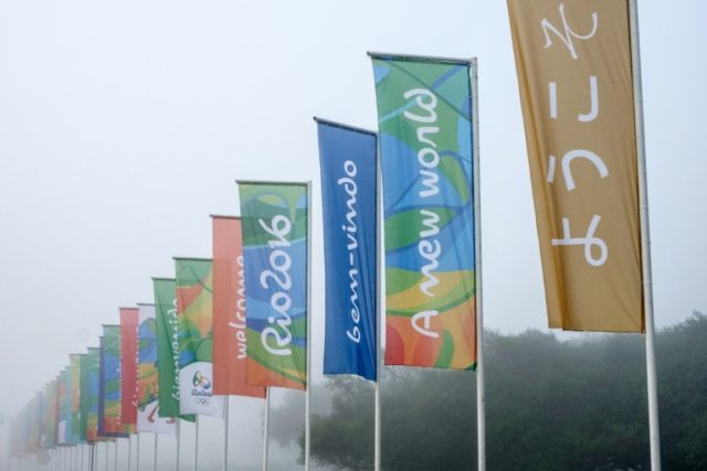 Olympics banners