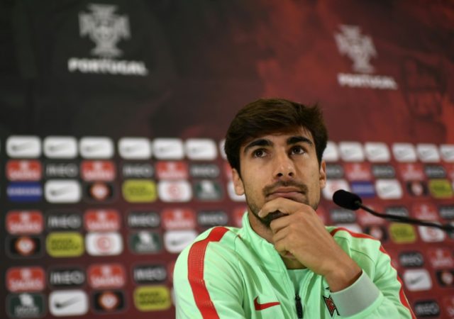 Portuguese midfielder Andre Gomes, who started his career with Benfica, signed a five-year