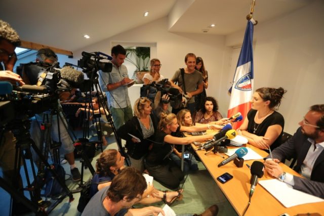 French policewoman Sandra Bertin claims the interior ministry pressured her to alter a rep