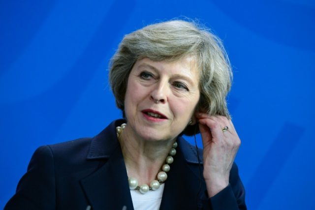 British Prime Minister Theresa May is due in Belfast for talks with Northern Ireland's Fir