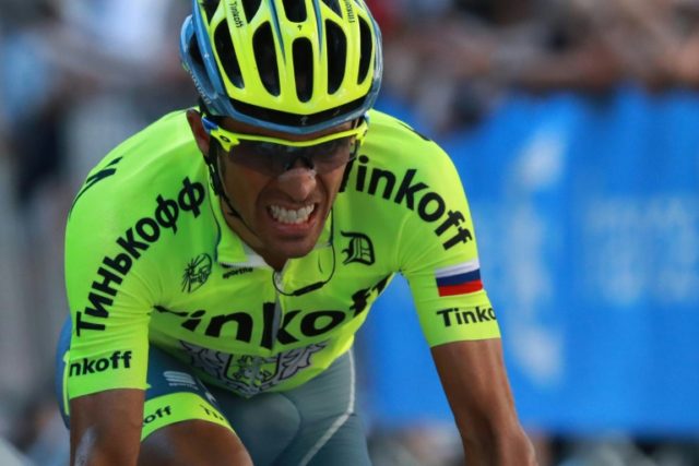 Spain's Alberto Contador in action during the 2016 Tour de France