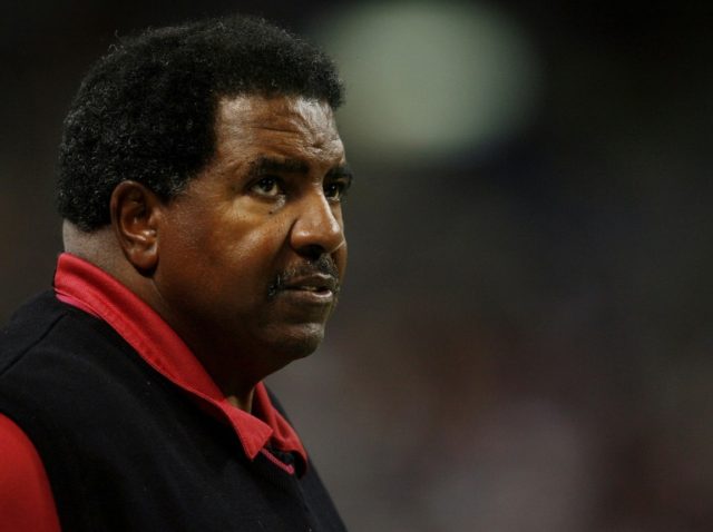 Dennis Green, pictured on December 3, 2006 in St. Louis, made eight playoff appearances in