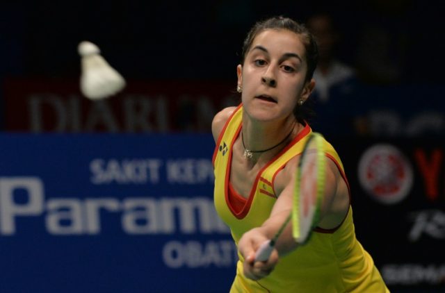 Spanish badminton star Carolina Marin is a two-time world champion in a sport normally dom