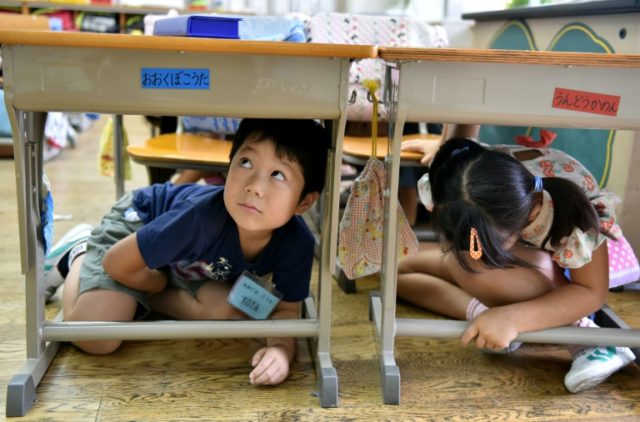 Japan routinely holds emergency drills to prepare for a major earthquake