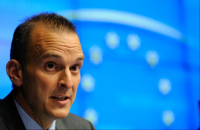 Travis Tygart, CEO of the US Anti-Doping Agency (USADA) speaks during a press conference o