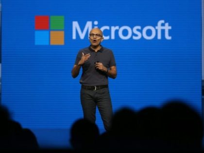 Under CEO Satya Nadella, Microsoft is trying to reduce its dependence on software sales amid declining use of personal computers, and boost its role in services and cloud computing