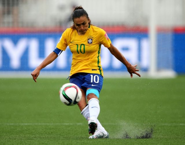 Marta was selected five times (2006-2010) as world player of the year