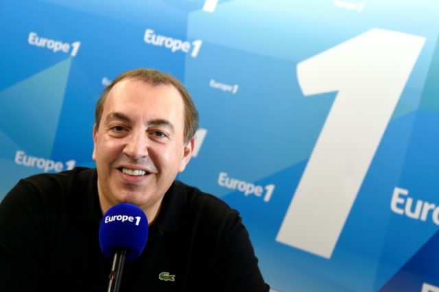 French journalist, radio and TV presenter Jean-Marc Morandini presents on March 19, 2015 i