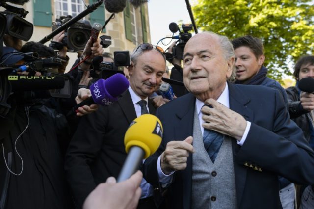 Former FIFA president Sepp Blatter was suspended amid a huge corruption scandal engulfing
