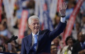 Bill Clinton presents Hillary as agent of change over lifetime of public service