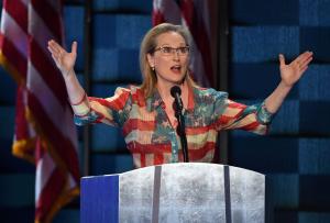 Meryl Streep believes Hillary Clinton has the 'grit and grace' to become president at DNC