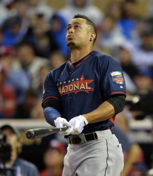 Giancarlo Stanton bashes his way to Home Run Derby victory