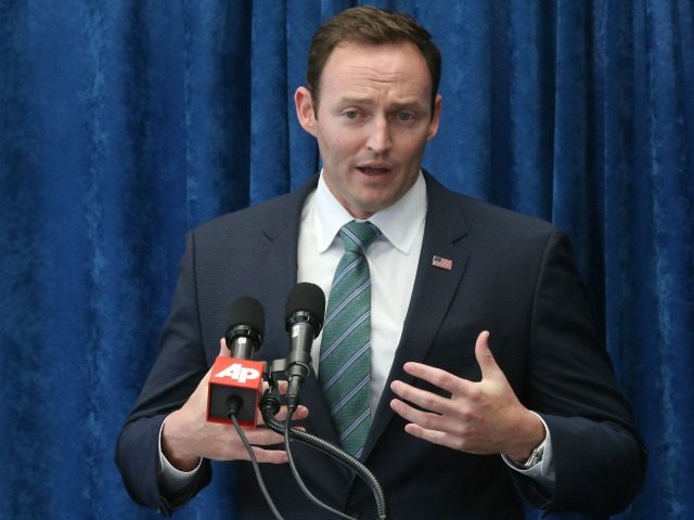 Rep. Patrick Murphy, D-Fla. speaks during a pre-legislative news conference, in Tallahasse