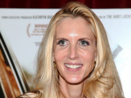 Ann Coulter attends a special screening of "Cartel Land" hosted by The Cinema So