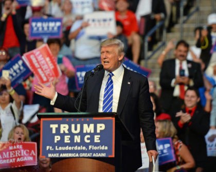 SUNRISE, FL - AUGUST 10: Arkansas Gov. Mike Huckabee speaks during Republican Presidential