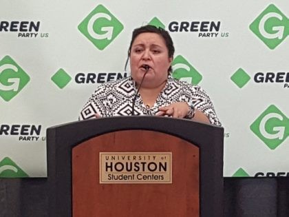 Andrea Merida Green Party Convention Co-Char