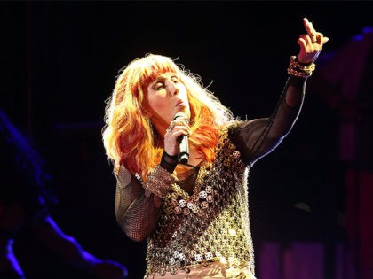 NEW YORK, NY - JUNE 30: Cher performs on stage …