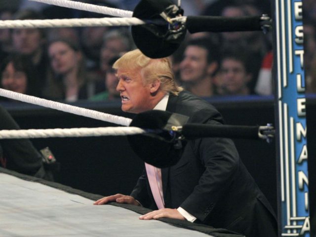 Donald Trump Wrestlemania (Bill Pugliano / Getty)