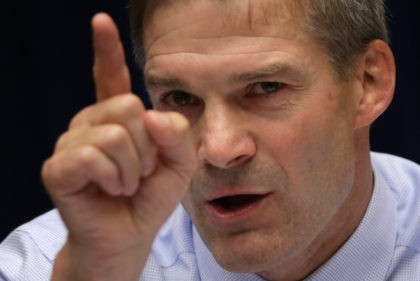 WASHINGTON, DC - JULY 09: U.S. Rep. Jim Jordan (R-OH) speaks during a hearing before the