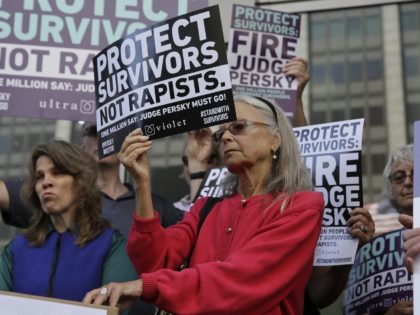 Judge Persky Protest (Eric Risberg / Associated Press)