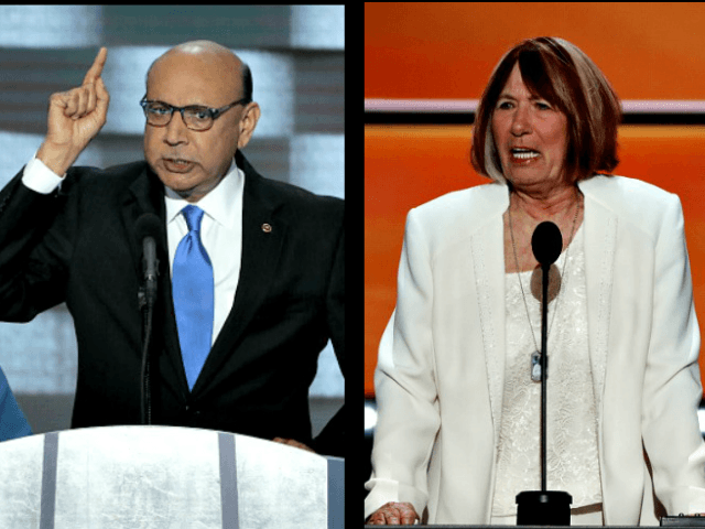 Khizr Khan and Pat Smith Getty