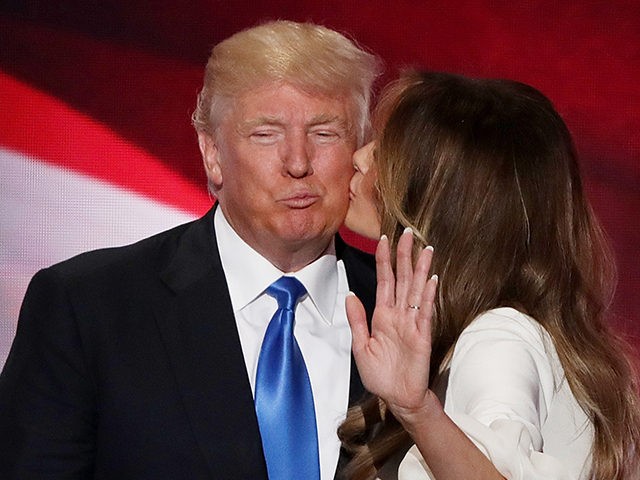 Melania-Trump-Donald-Trump-kiss-RNC-Getty