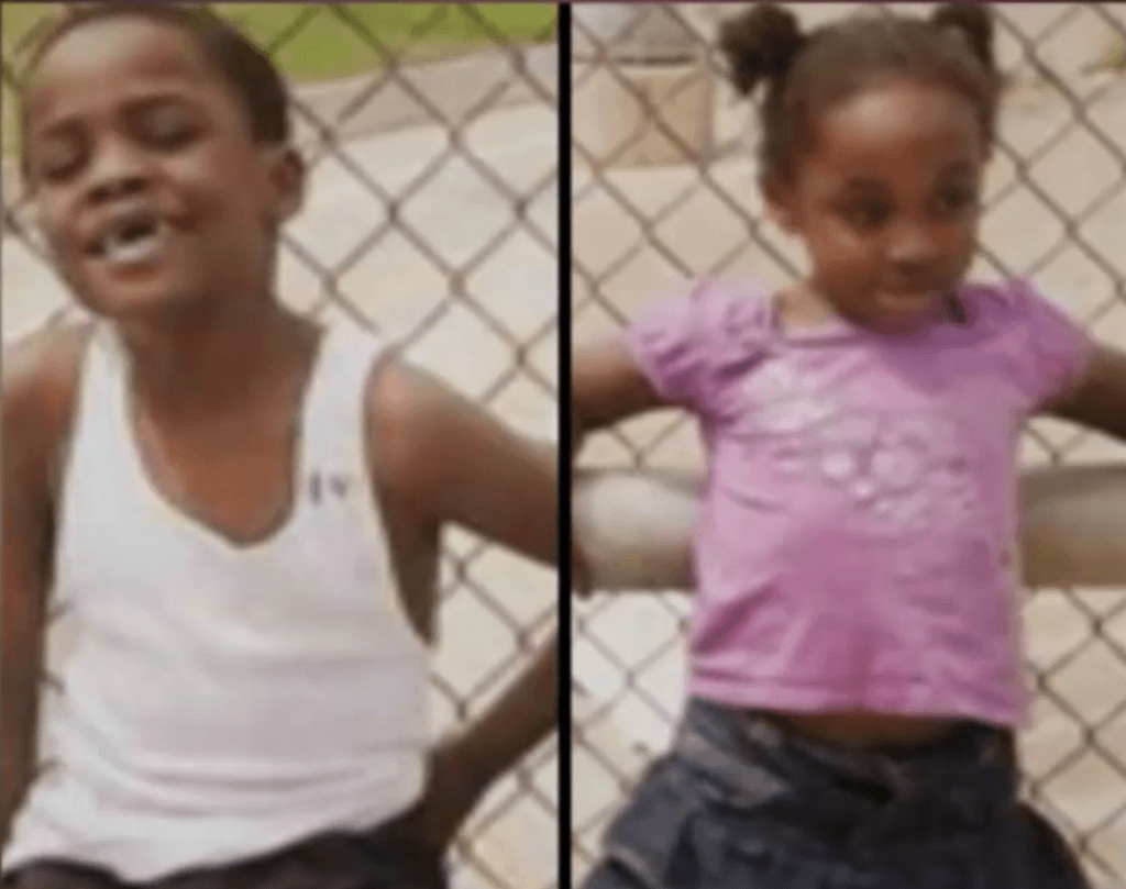 7-year-old Orayln “Ray Ray” and 5-year-old Kahana Thomas (KTRK Video Screenshot)