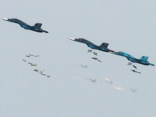 2863864 06/04/2016 SU-34 multi-purpose fighter jets during the Russian stage of the Aviada