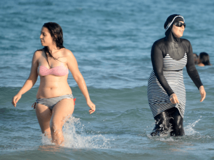 Burkini ban Muslim women beach islamic veil