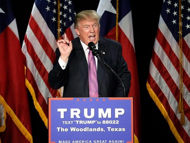 Trump in The Woodlands