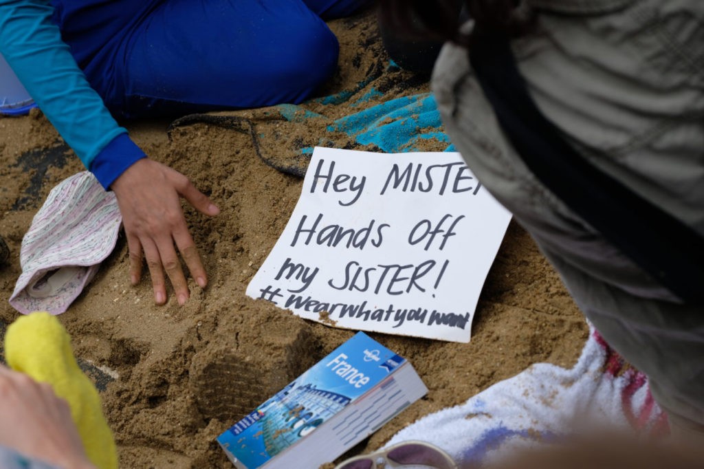 Burkini protest 25 august