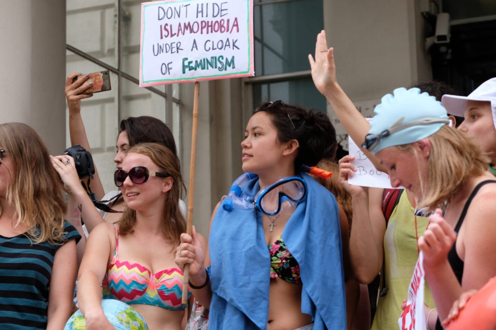 Burkini protest 25 august