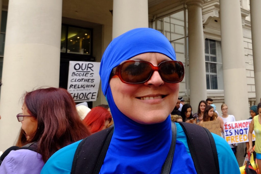 Burkini protest 25 august