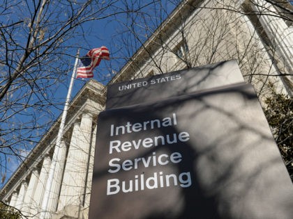The exterior of the Internal Revenue Service building in Washington March 22, 2013. (Susan Walsh/AP)