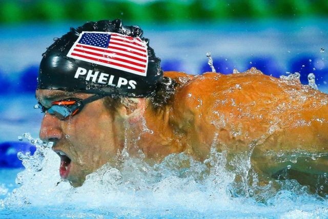 Michael Phelps, whose record 22 Olympic medals include 18 gold, caps his career with a fif