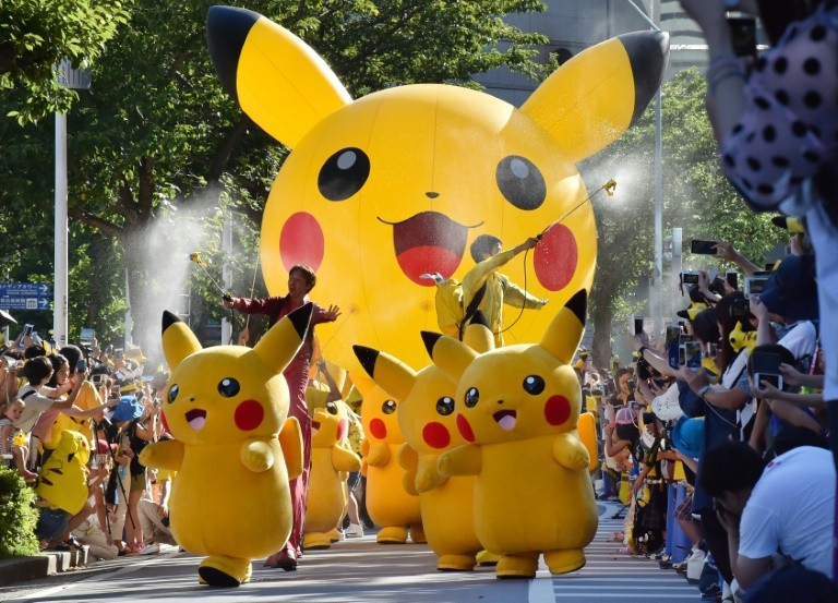 Pikachu parade as Japan goes Pokemon crazy Breitbart