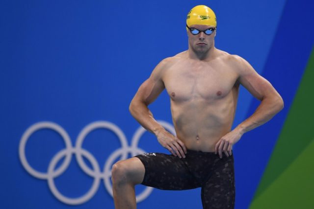 Australia's Kyle Chalmers won the 100m freestyle in a time of 47.58 seconds, breaking his