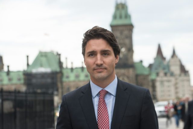 Canadian PM Justin Trudeau, pictured on October 20, 2015, will travel to Hangzhou for the