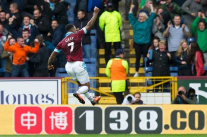 Burnley's English striker Andre Gray has been charged with misconduct in respect of social