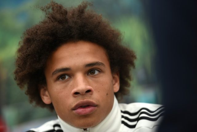 Germany midfielder Leroy Sane (pictured) is expected to sign a five-year deal with Manches