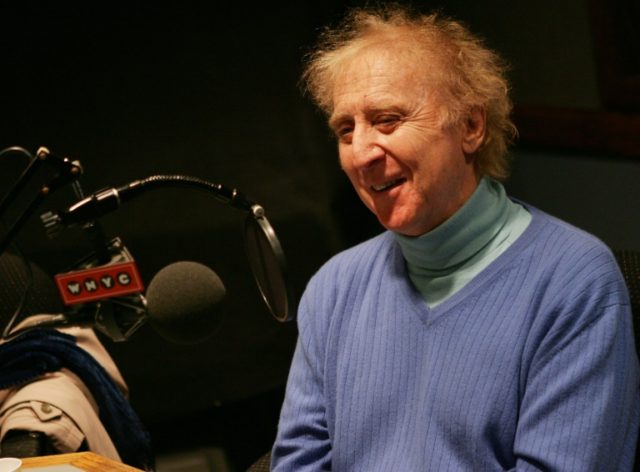 Actor Gene Wilder, pictured on March 16, 2007, died today at his home in Stamford, Connect