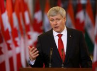 Former Canada's Prime Minister Stephen Harper speaks in Ottawa on April 15, 2015 Former Canada's Prime Minister Stephen Harper speaks in Ottawa on April 15, 2015