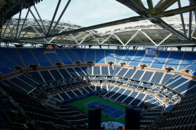 The centerpiece of the US Open upgrade is the moveable roof over Arthur Ashe Stadium, the