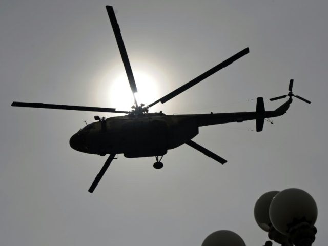 Pakistan says a government helicopter crew taken hostage in Afghanistan's volatile east ha
