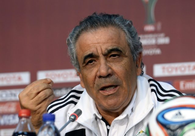 Etoile du Sahel coach Faouzi Benzarti, pictured on December 20, 2013, has been suspended f