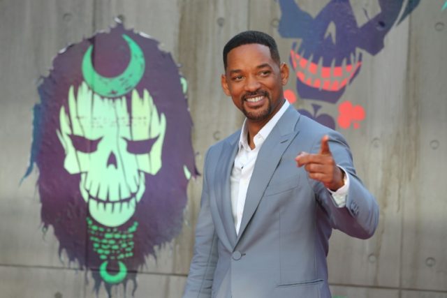The DC-comics-inspired "Suicide Squad," starring US actor Will Smith, pictured on August 3