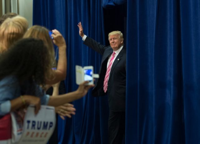 Republican presidential nominee Donald Trump argues, "It is now clear that the Clinton Fou