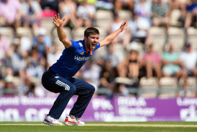 England's Mark Wood appeals unsuccessfully for the wicket of Pakistan's Azhar Ali (not pic