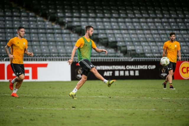 Juventus player Miralem Pjanic (C) is likely to be on the team in the opening Serie A matc